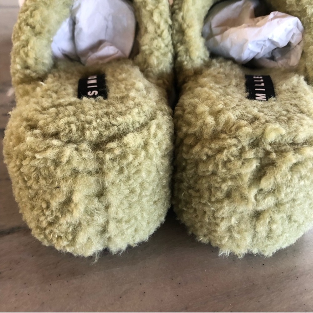 New Inbox Simon Miller Platform Fuzzy Vegan Shear… - image 6